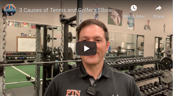 3 Causes of Tennis and Golfer’s Elbow Pain